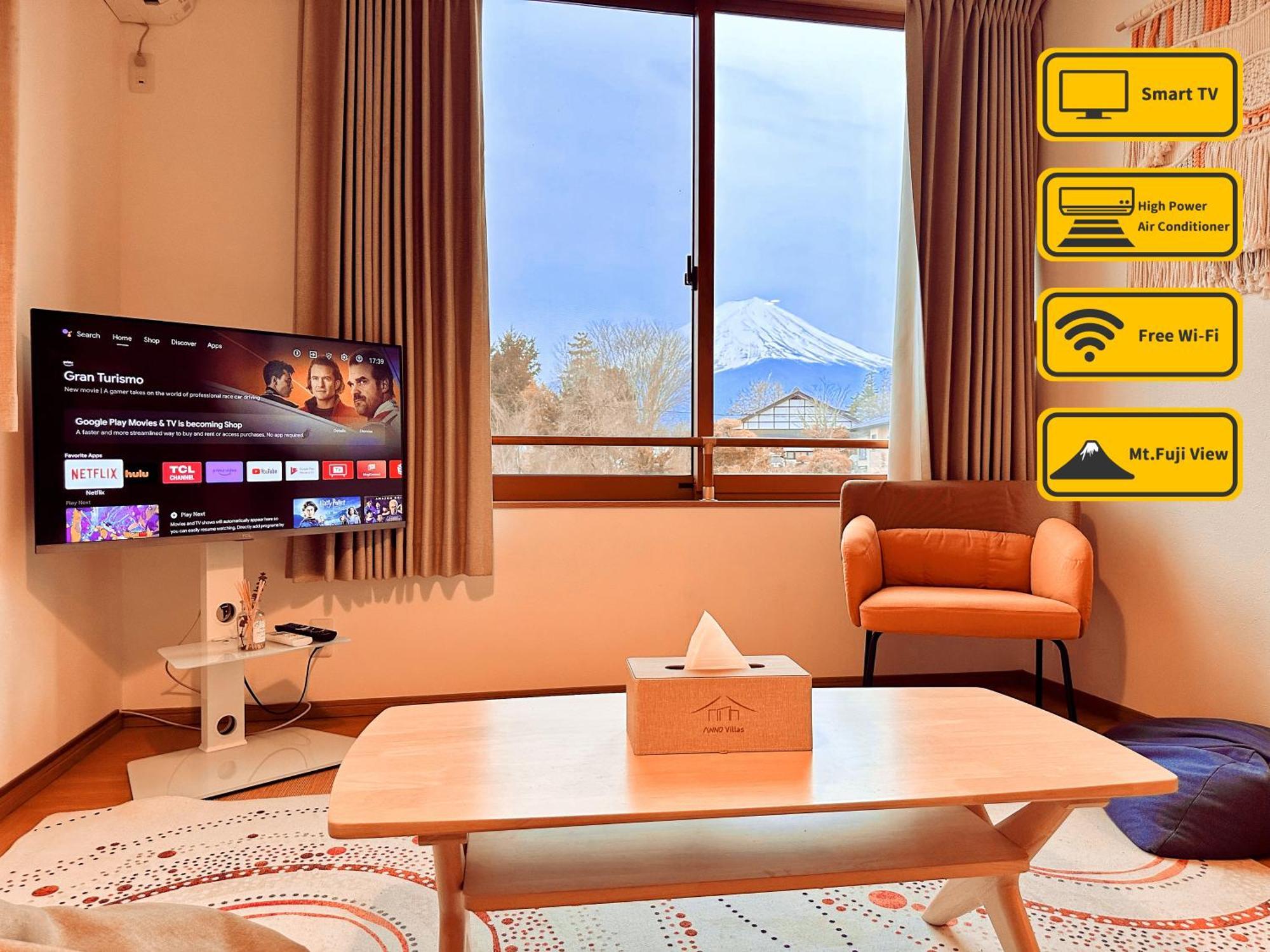 ヴィラ山間堂grandvilla Mt Fuji View Bbq Bonfire Annovillas Sankando فوجيكاواجوتشيكو المظهر الخارجي الصورة